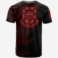 Tuvalu T Shirt Legends Are Born In Red Color - Polynesian Pride