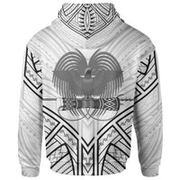 Papua New Guinea Zip Hoodie Papua New Guinea Seal Tribal Patterns - Polynesian Pride