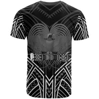Papua New Guinea T Shirt Papua New Guinea Seal Tribal Black Color Patterns - Polynesian Pride