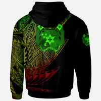 Tonga Zip Hoodie Legends Are Born In Reggae Color - Polynesian Pride