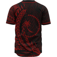Chuuk Baseball Shirt - Red Wings Style - Polynesian Pride