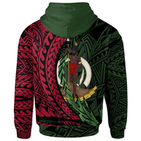 Vanuatu Zip Hoodie Shefa Wings Style - Polynesian Pride