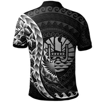 French Polynesia Polo Shirt Polynesian Pattern Style - Polynesian Pride