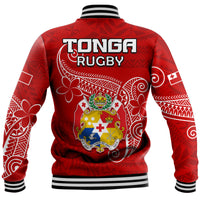 Tonga Mate Ma'a Rugby Kupesi Baseball Jacket LT9 - Polynesian Pride