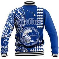 Hawaii Kailua High School Baseball Jacket Tribal Kakau LT9 - Polynesian Pride