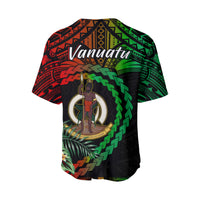Vanuatu Heart Polynesian Baseball Jersey Turtle Sand Drawings LT13 - Polynesian Pride