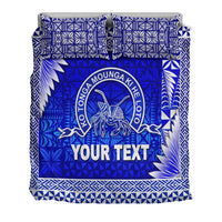 (Custom Personalised) Tonga Queen Salote College Bedding Set Simplified Version LT8 - Polynesian Pride