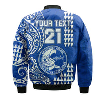 (Custom Personalised) Hawaii Kailua High School Bomber Jacket Tribal Kakau LT9 - Polynesian Pride