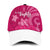 Breast Cancer Awareness Classic Cap Hibiscus Polynesian No One Fights Alone Ver.02 LT13 Classic Cap Universal Fit Pink - Polynesian Pride