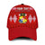 (Custom Personalised) Kingdom of Tonga Classic Cap Ngatu Pattern Tongan LT13 Classic Cap Universal Fit Red - Polynesian Pride