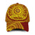 (Custom Personalised) Tonga High School Classic Cap Tongan Ngatu Pattern Ver.01 LT14 Classic Cap Universal Fit Red - Polynesian Pride