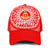 (Custom Personalised) Kolisi Tonga High School Classic Cap Tongan Ngatu Pattern Ver.02 LT14 Classic Cap Universal Fit Red - Polynesian Pride