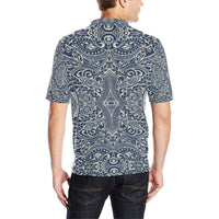Polynesian Polo Shirt Blue - Polynesian Pride