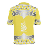 New Caledonia Polo Shirt Kanaky Wave Style - Polynesian Pride