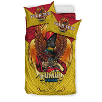 (Custom Personalised) Papua New Guinea Rugby Kumul Pride Bedding Set - LT2 - Polynesian Pride
