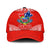 Toa Samoa Polynesian Rugby Classic Cap Samoan Flag Red Color LT9 Classic Cap Universal Fit Red - Polynesian Pride