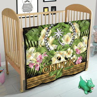 Chuuk State Premium Quilt - Polynesian Gold Patterns Collection - Polynesian Pride