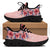 Hawaii Pink Hibiscus Falling Petals Clunky Sneakers - Glamour Style - AH - Polynesian Pride