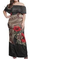 Samoa Matching Dress and Hawaiian Shirt Polynesian Vintage Style - Polynesian Pride