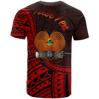 Papua New Guinea T Shirt Custom Polynesian Patterns - Polynesian Pride