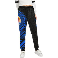 Tahiti Rising Sweatpants (Blue) A6 Unisex 6XL Blue - Polynesian Pride
