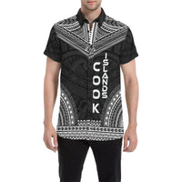 Cook Islands Polynesian Chief Shirt - Black Version - Polynesian Pride