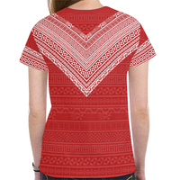 Tonga T Shirt Tonga Flag and Tapa Pattern - Polynesian Pride
