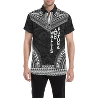 Wallis and Futuna Polynesian Chief Shirt - Black Version - Polynesian Pride