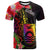Kiribati T Shirt Tropical Hippie Style Unisex Black - Polynesian Pride