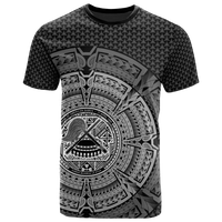 American Samoa Polynesian T Shirt Polynesian Circle (White) Unisex White - Polynesian Pride