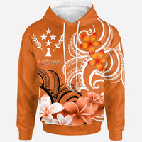 Kosrae Hoodie Kosrae Spirit Unisex Orange - Polynesian Pride