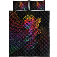 Federated States of Micronesia Quilt Bed Set - Butterfly Polynesian Style - Polynesian Pride