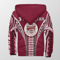 Hawaii - Farrington High Sherpa Hoodie AH - Polynesian Pride