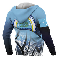 Federated States of Micronesia Coat of rms Hoodie Polynesian Pattern - Polynesian Pride