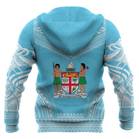 Fiji Polynesian Chief Zip up Hoodie Custom Name - Polynesian Pride
