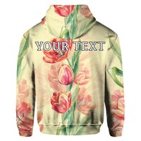 Custom Flower Art Hoodie - Polynesian Pride