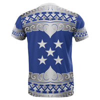 Gambier Islands All Over T Shirt Gambier Islands Wave Style - Polynesian Pride