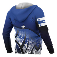 Gambier Islands Coat of rms Hoodie Polynesian Pattern - Polynesian Pride