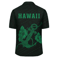 Kakau Polynesian Anchor Hawaii Shirt - Green - Polynesian Pride