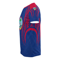 Guam T Shirt Guam Coat of Arms Polynesian Stylized - Polynesian Pride