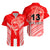 (Custom Personalised) LABASA Football Hawaiian Shirt Strong Lion Of Fiji - Custom Text and Number LT13 Unisex Red - Polynesian Pride