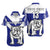 (Custom Personalised) Spirit Bulldogs Hawaiian Shirt Makoi Fiji Rugby - Custom Text and Number LT13 Unisex Blue - Polynesian Pride