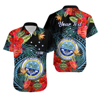 Custom Federated States of Micronesia Matching Hawaiian Shirt and Dress Polynesian Hibiscus Flowers LT14 - Polynesian Pride