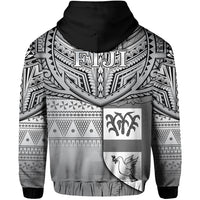 Custom Fiji Creative Hoodie Love Country Version Black LT13 - Polynesian Pride