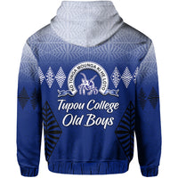 Tupou College Hoodie Old Boys Tongan Tapa LT13 - Polynesian Pride