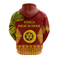 Tonga High School Hoodie Tongan Ngatu LT13 - Polynesian Pride