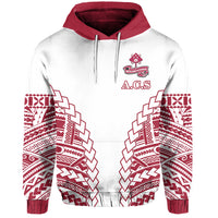 Adi Cakobau School Hoodie Lovely Girl A.C.S LT13 Unisex White - Polynesian Pride