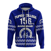 (Custom Text and Number) Tonga Tupou College Toloa Hoodie 156 Years Anniversary Tongan Ngatu LT13 - Polynesian Pride