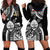 (Custom Personalised) Guam and Philippines Hoodie Dress Guaman Filipinas Together Black LT14 Black - Polynesian Pride