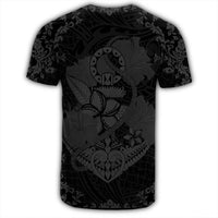 Hawaii Anchor Hibiscus Flower Vintage T Shirt Grey - Polynesian Pride